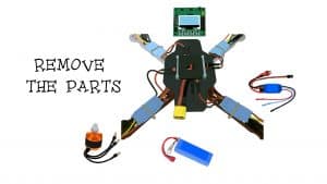 Waterproof quadcopter