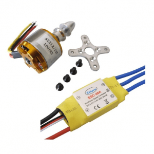 First quadcopter: Motors